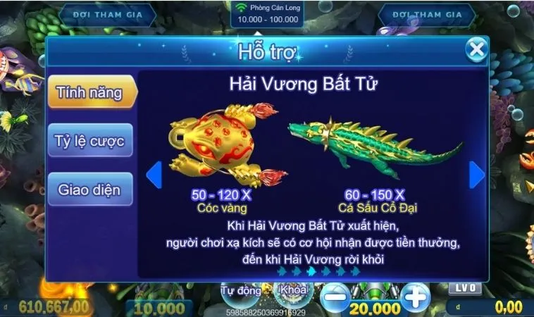 Cách Chơi Bắn Cá Royal Fishing Tại Vui123 Rinh Ngay Kho Báu Khổng Lồ 2 Cách chơi Bắn Cá Royal Fishing Tại Vui123