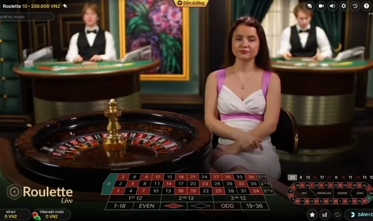 Bí Kíp Chinh Phục Cách Chơi Roulette Nhà Cái Vui123 Thắng Lớn Mỗi Ngày 2 Chơi Roulette Nhà Cái Vui123 cùng dealer người thật xinh đẹp